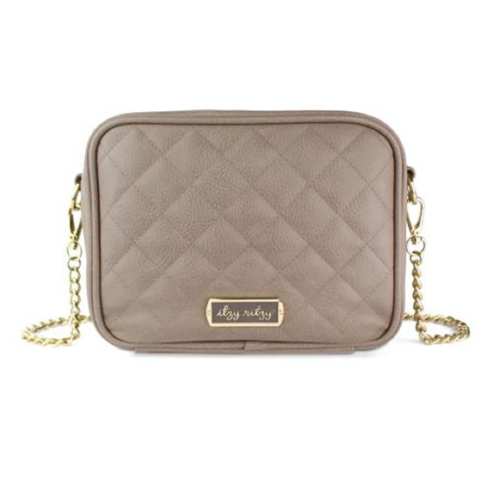 Itzy Ritzy Quilted Crossbody Double Take Bag
